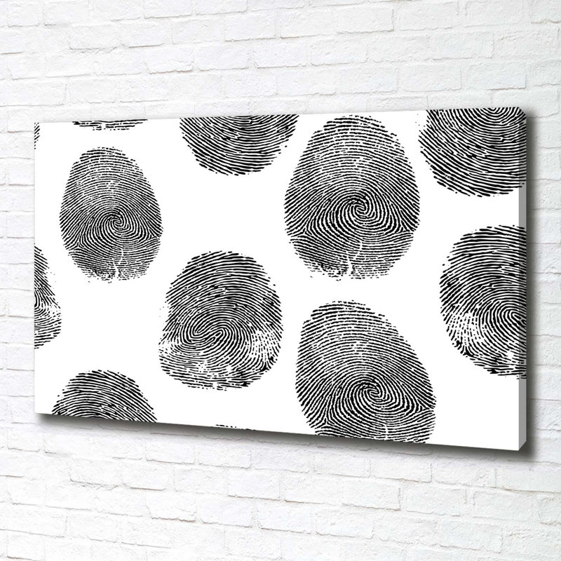 Fingerprints - Wrapped Canvas Print
