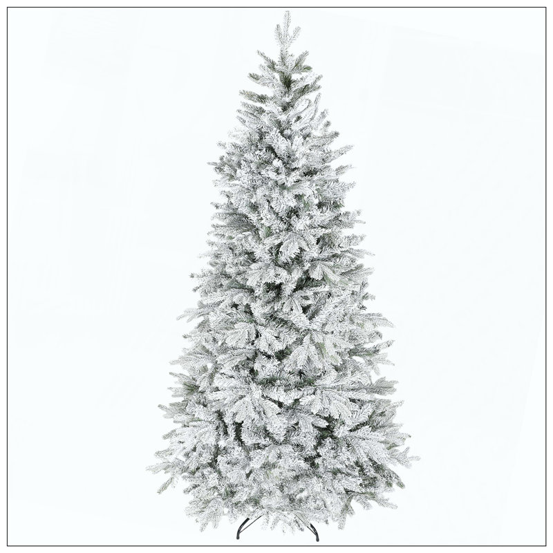 Arbre de Noël artificiel givré