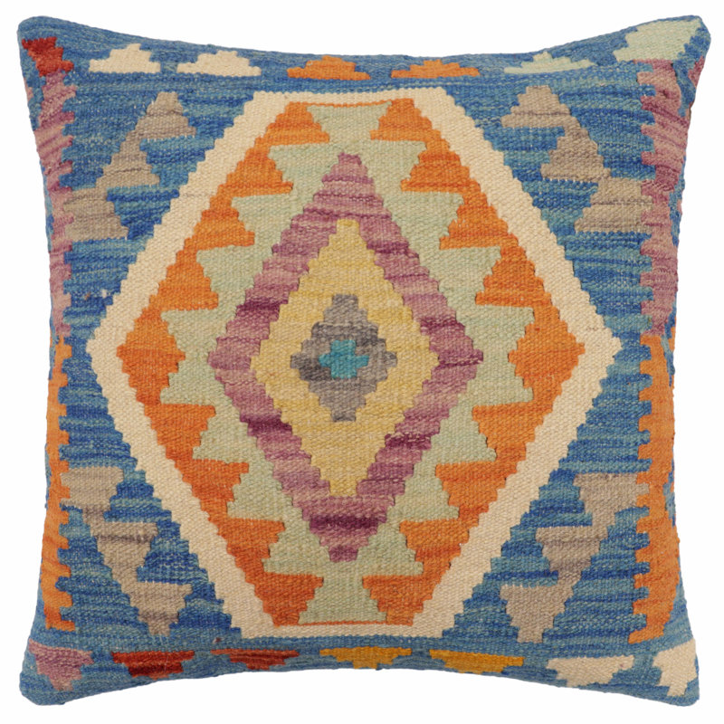Housse et insert de coussin carré 100% laine