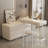 Makeup Vanity with Light mirror,3 drawers-1329098338