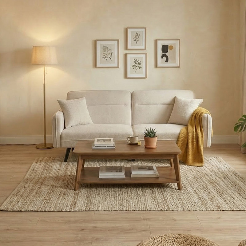 Four Leg Coffee Table with Storage,  Montana /  Montana