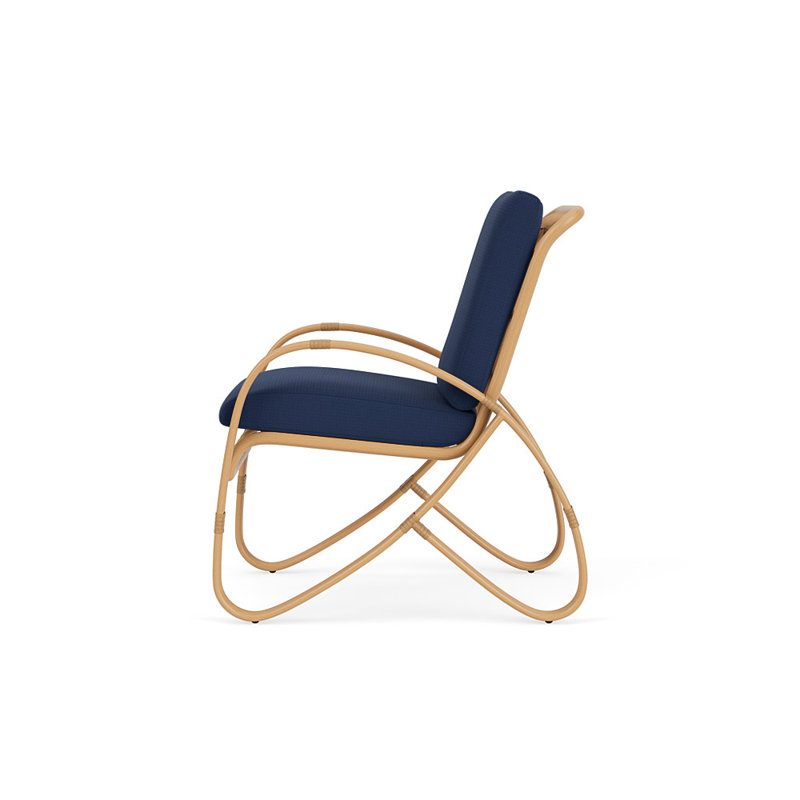 Riviera Outdoor Lounge Chair, Beach Navy