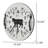 Nashima Wood Wall Clock