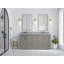Ensemble de meuble-lavabo double 72 po Esin-78598355