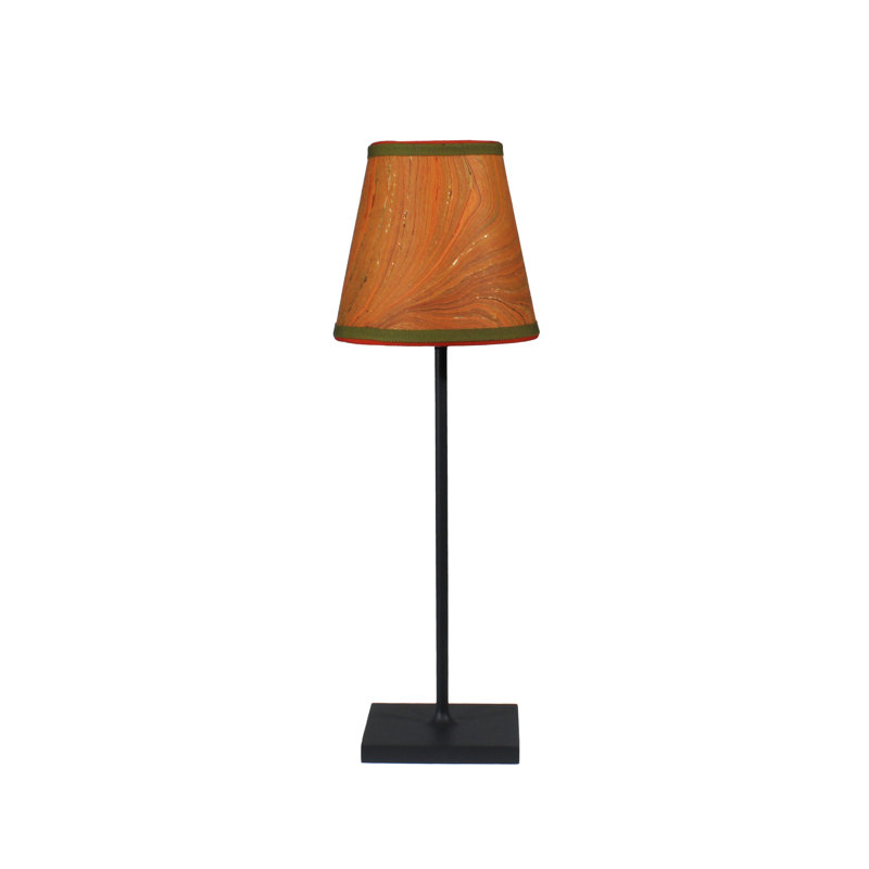 Petit abat-jour en marbre, Orange