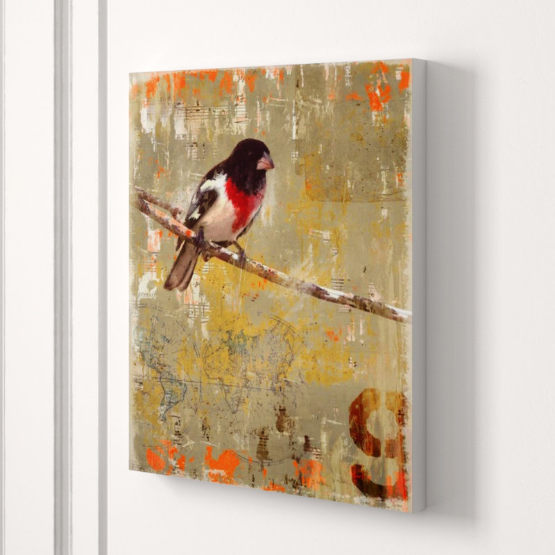 Aves 9 Print by Zoey Riley, 50" H x 40" W, Outdoor