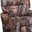 Fauteuil inclinable contemporain pour enfants avec porte-gobelet et appui-tête Kimsey LeatherSoft