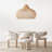 Kloe Brown Rattan Pendant Light – Large Polished Handwoven Ceiling Light Fixture for Living Room, Dining Room, or Bedroom in Modern Farmhouse, Boho & Coastal Style-1286382051