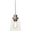 Luminaire suspendu 1 lumière à une cloche-14779546