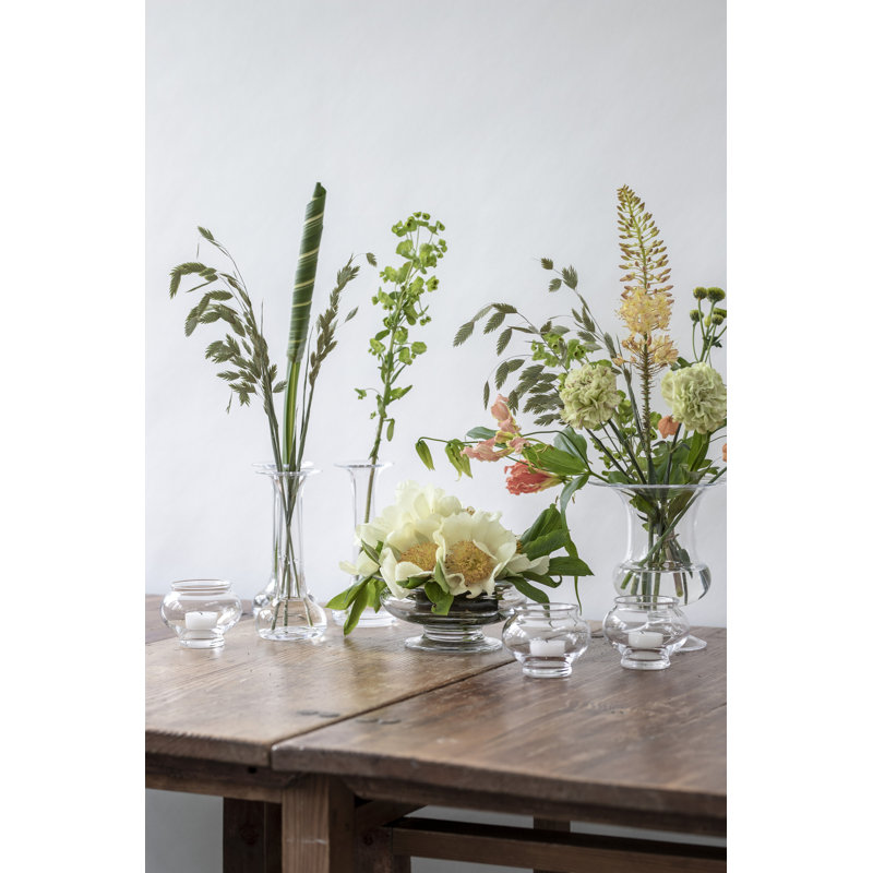 Old English Handmade Glass Table Vase