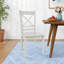 Chaise d'appoint en bois massif Brinson-24426047