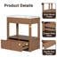 Ensemble de meuble-lavabo simple 30 po avec plateau en céramique Dejuan-186023819