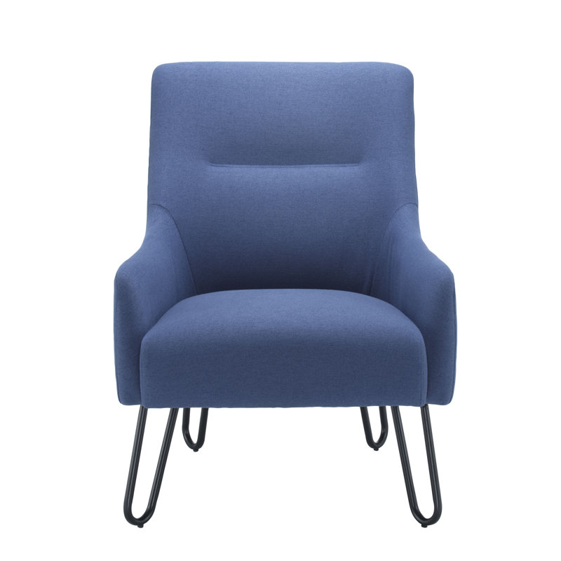 Foerer Reception Chair, Navy