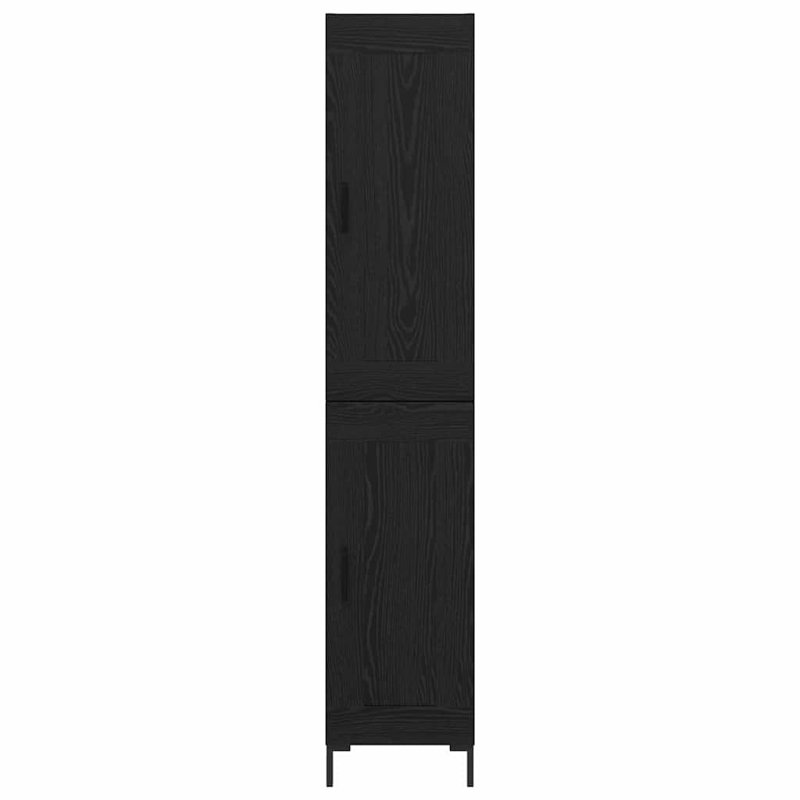 34.5cm Sideboard, Black Oak