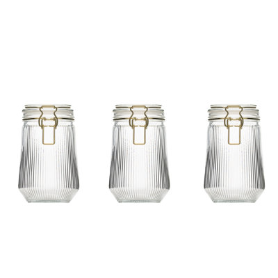 10 Strawberry Street Delancey Canister,Small, Clear