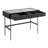 Emery 43.5'' Glass Top Console Table-1527121450
