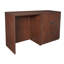 Nickyla L-shaped desk with double pedestal drawer-23210626-23210629