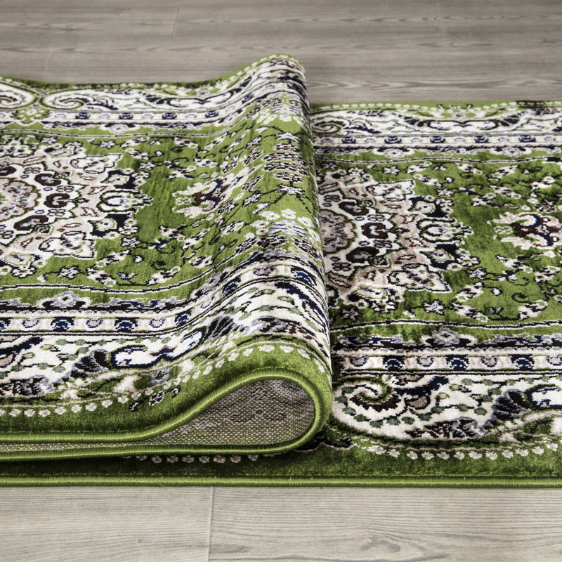 Floral Area Rug, Rectangle 80 x 150cm