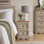 Upstream 2 Drawer Bedside Table Solid Wood