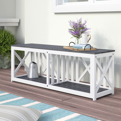 Morgane Solid Wood Storage Bench