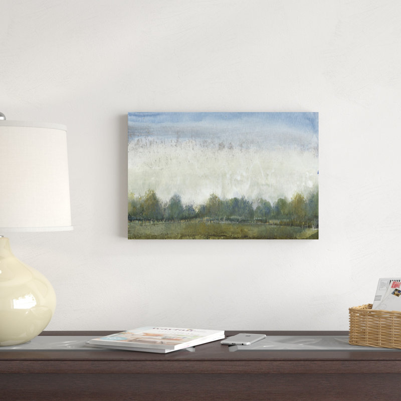 Paysage éthéré II, H 12 po x l 18 po x P 1,25 po