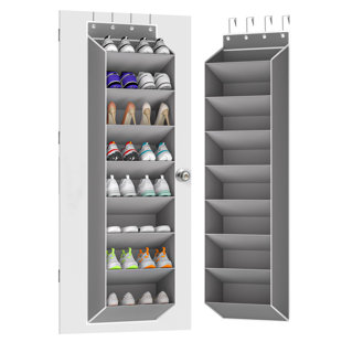 Over-the-Door Hanging Shoe Rack Organizer, Deep Pockets, Holds 16-24 Pairs
