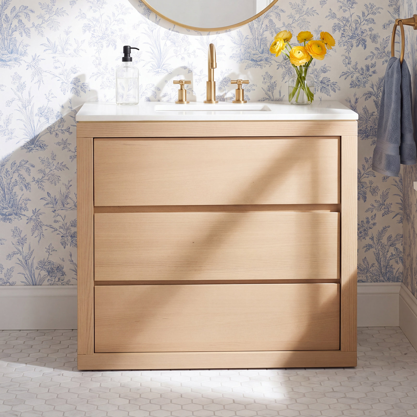 Covina Single Bathroom Vanity, 36"
