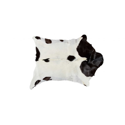 Tapis blanc / chocolat Cohn