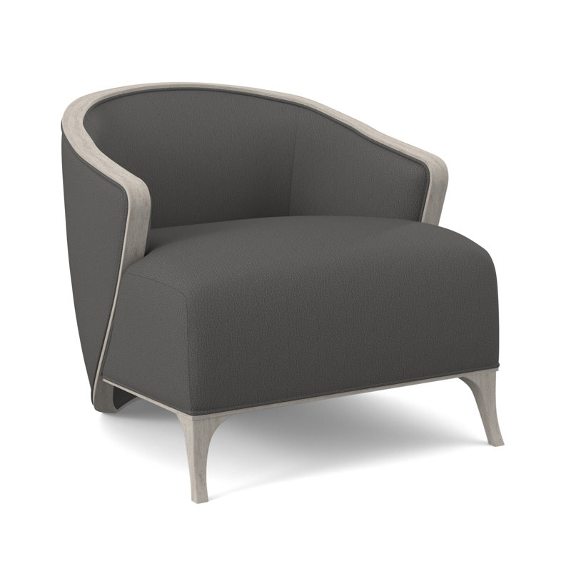 Penegrine Lounge Chair, Bisque, White Caps Fog