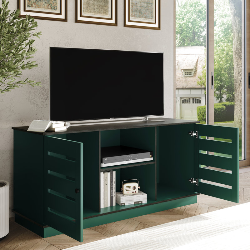 Crédence de rangement l 15,76 po Abbriella, Vert