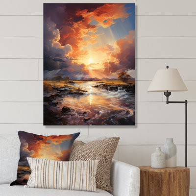 " Clouds Dramatic Contrasts I "