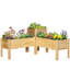 Ensemble de 3 jardinières surélevées pour jardin
