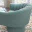 Aketza Velvet Swivel Barrel Chair-2123254891
