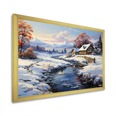 Winter Country Charm Landscape I