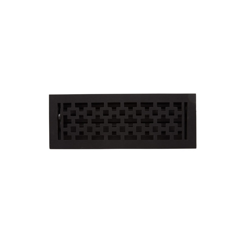 Durand Iron Floor Register, 0.31" H x 5" W x 11.13" L