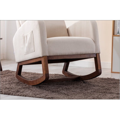 Chaise berçante confortable