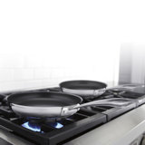 Cuisinart 10 in. Non Stick Stainless Steel 2 Piece Skillet Set