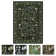 Botanical Flora Machine Washable Rug Low Pile Throw Carpet Non Slip Non Shedding Floor Cover Stain Resistant Folding Carpet For Home Decor