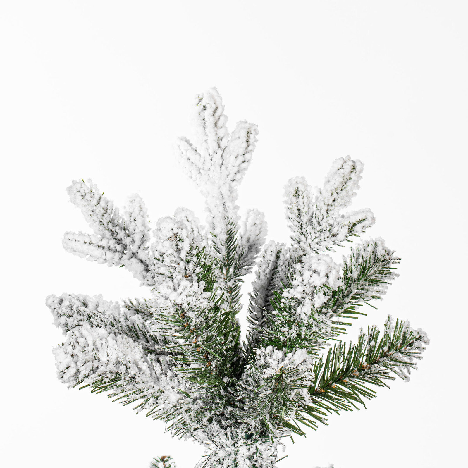 Frosted Wistler Spruce Spruce Tree, 7.5' H