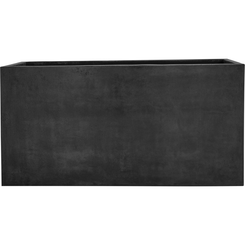 Boîte à fleurs en béton Arquette Lava, H 20 po x l 39 po x P 16 po