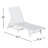 Laguna Outdoor HDPE Chaise Lounge-82415096
