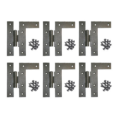 4.5" H x 3.75" W Offset Pair Door Hinges
