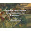 Citation artistique «Une bonne éducation est un autre nom pour le bonheur». Toile tendue par Ann Plato