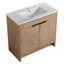 Meuble-lavabo autoportant avec lavabo en céramique-557277572