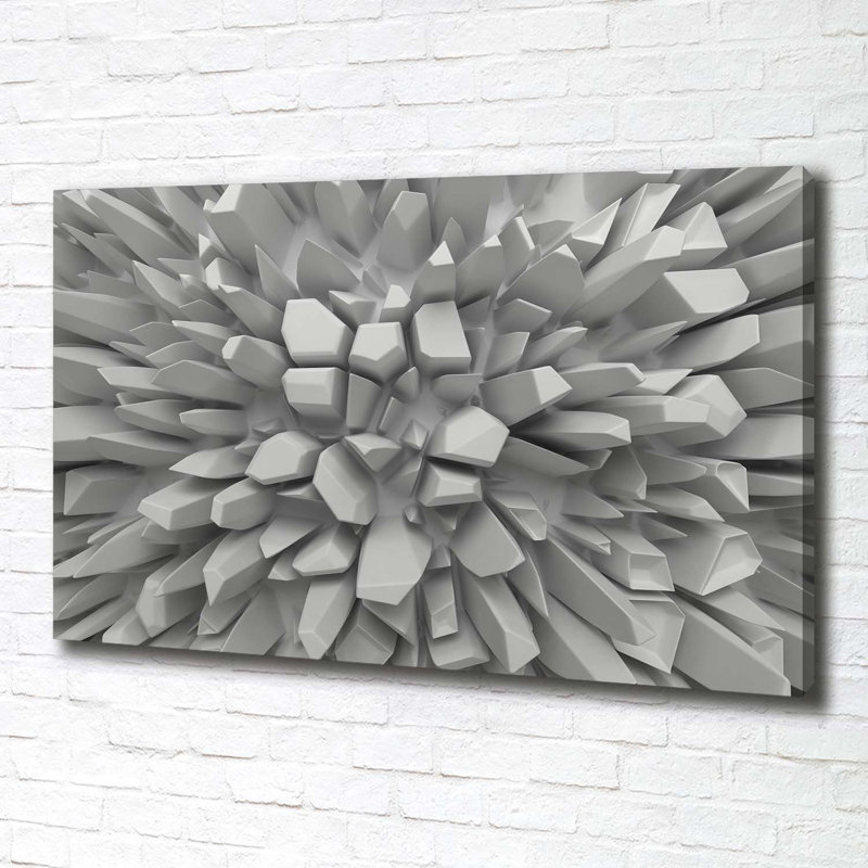 3D Abstraction - Wrapped Canvas Print
