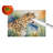 Cheetah Glass Cutting Board Large