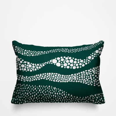 Coussin décoratif intérieur / extérieur Bia Boho Dots