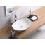 Vitreous China Oval Vessel Bathroom Sink-33205582