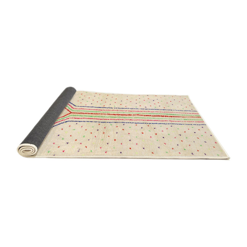 Tapis abstrait moderne 670, Rond 6 pi