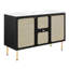 Ensemble de meuble-lavabo simple 48 po noir Chauer-93811902-93811903